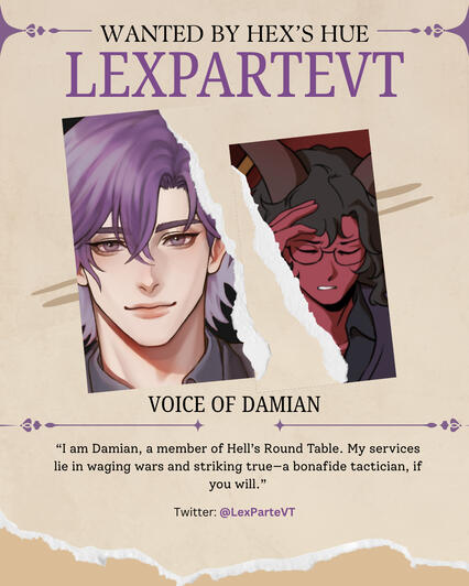 Hex's Hue - Damian